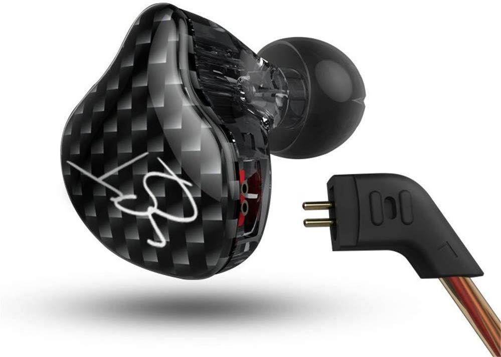 Easy KZ ZST Colorful Hybrid Banlance Armature with Dynamic in-Ear Earphone 1BA+1DD HiFi Headset (Colorful ZST MIC) (ZST no mic)