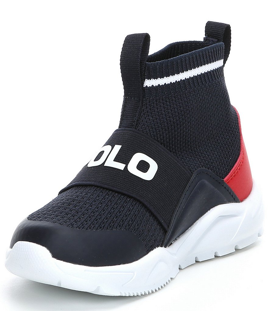 Polo Ralph Lauren Boys' Channing II Woven Mesh Slip-On Sneakers (Toddler)