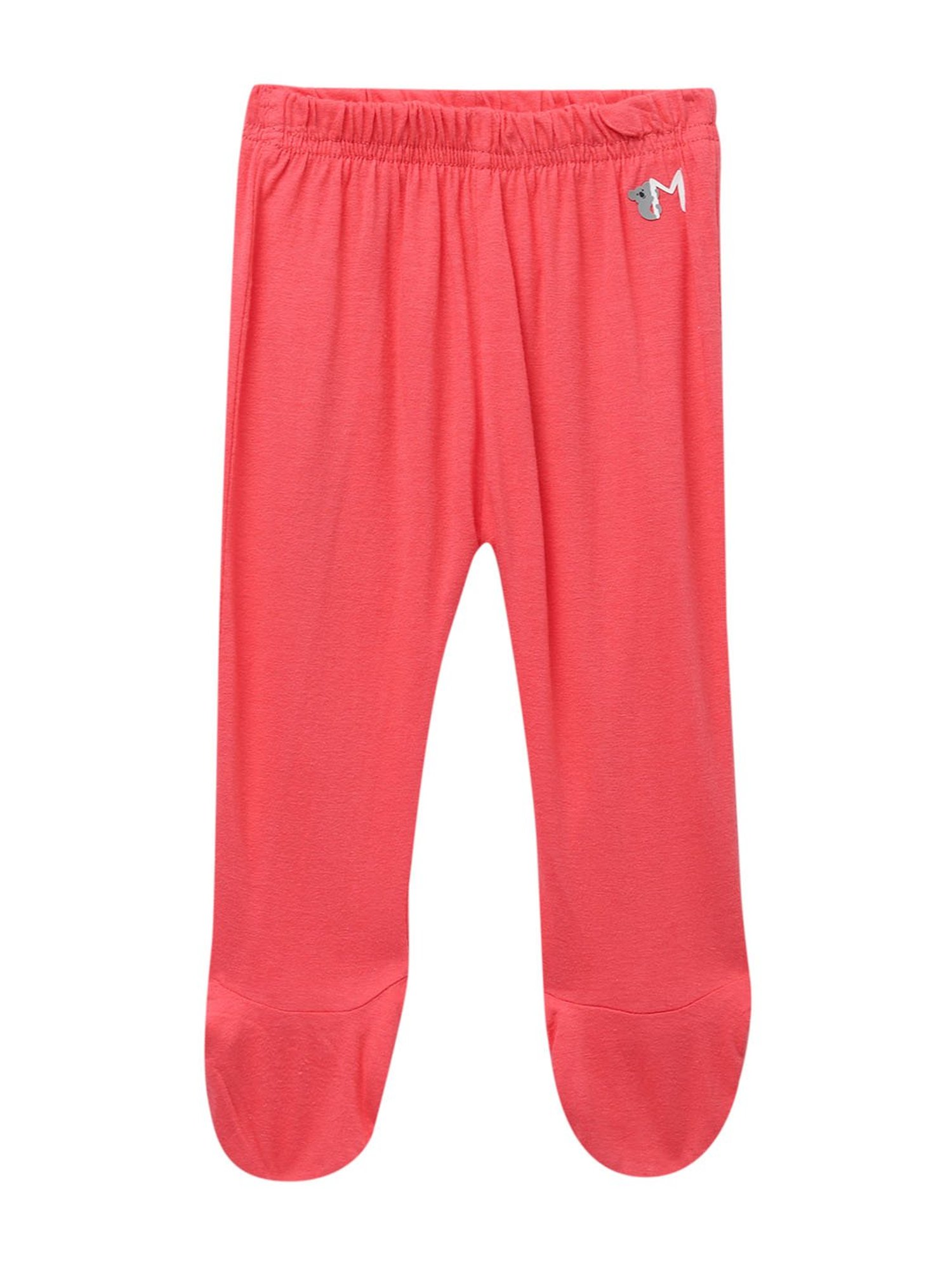 MiArcus Kids Red Printed 2 Full Sleeve Tee & Pajama