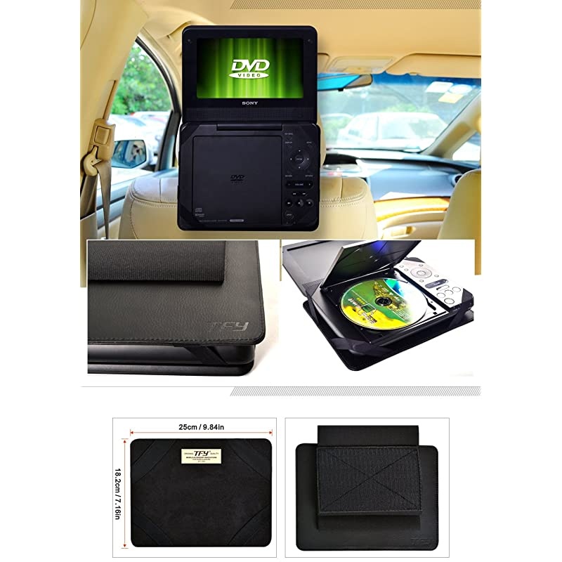 Car Headrest Mount compatiable with Portable DVD Player9 Inch