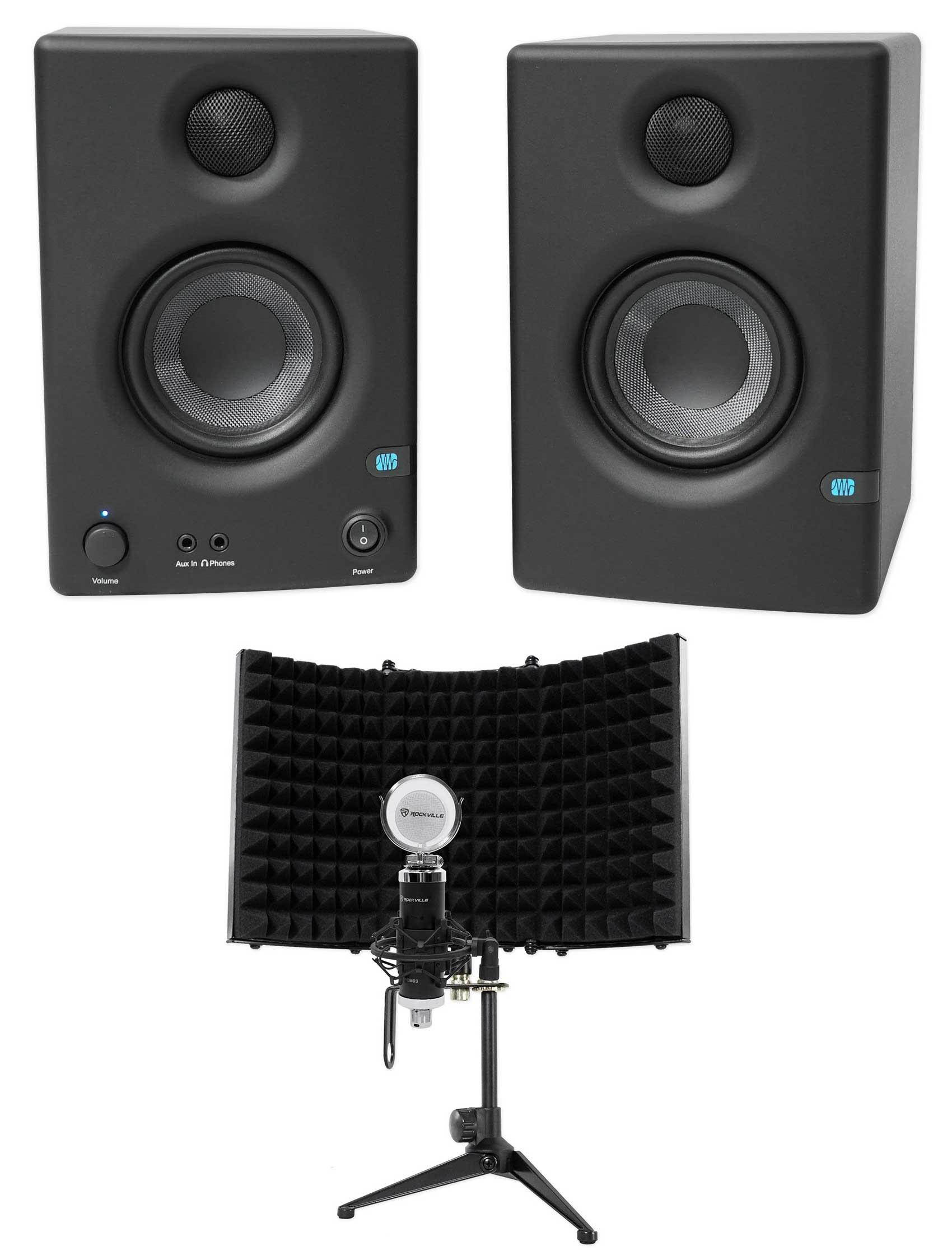 galaxy audio smbsspt shock mount desktop base with push to talk/push to lock switch for use with gooseneck microphone