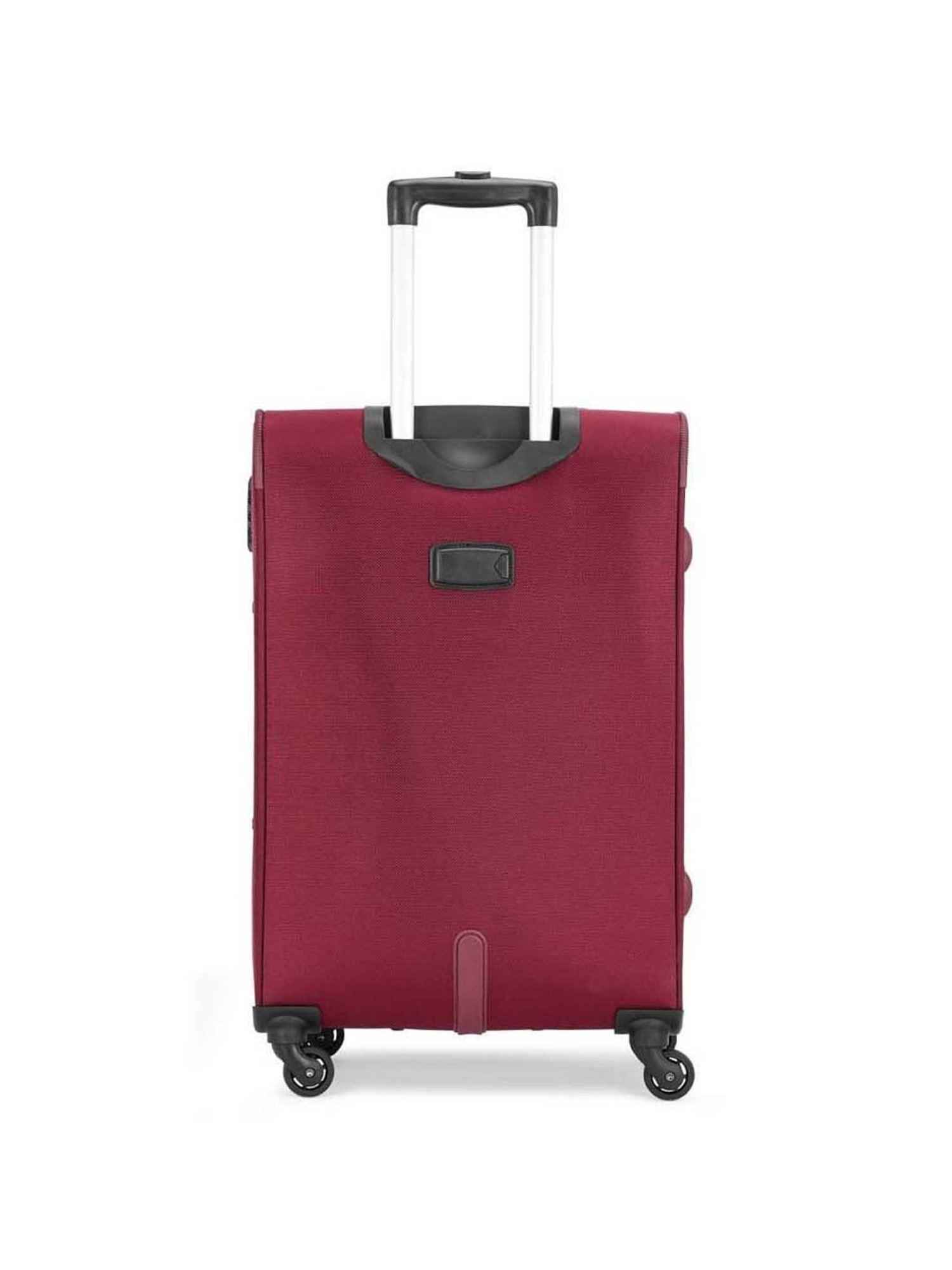 Aristocrat Vitara Red Solid Soft Medium Trolley Bag - 41.5 cm