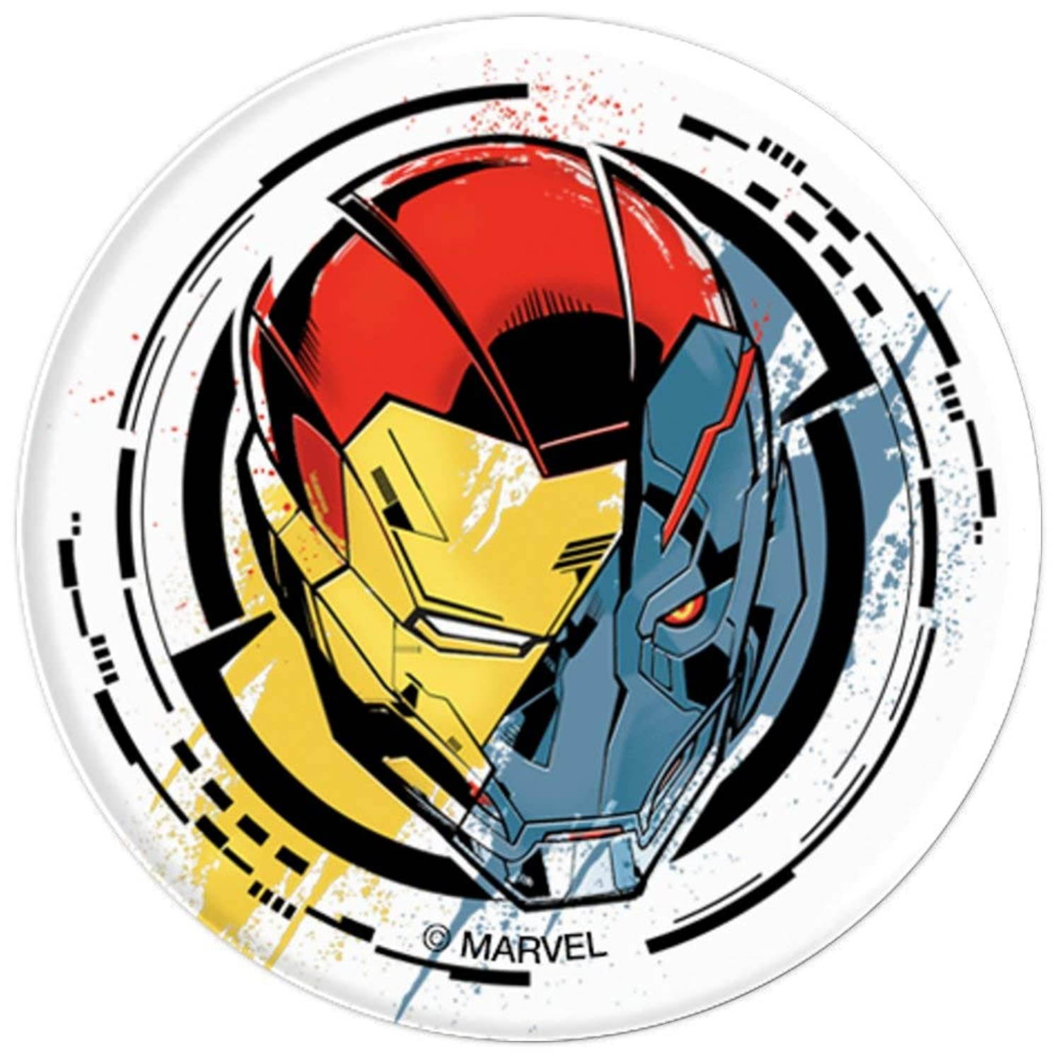 Marvel Avengers Ultron Paint Splatter PopSockets Grip and Stand for Phones and Tablets