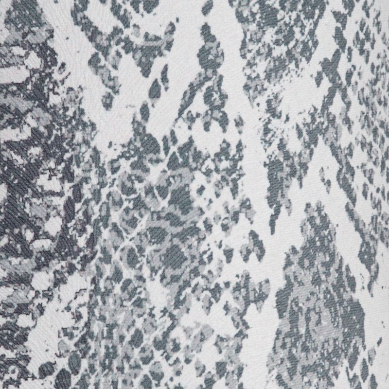 Springcrest Off-White White Drum Lamp Shade Modern Silver Circles 15x16x11 - Spider