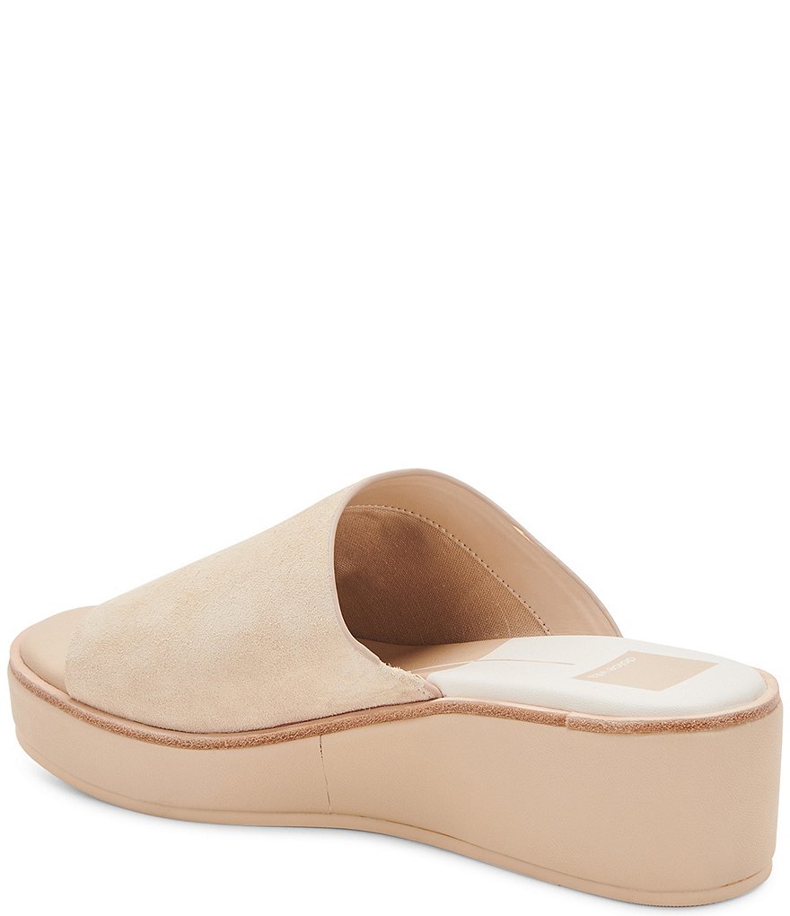 Dolce Vita Freta Suede Wedge Sandals
