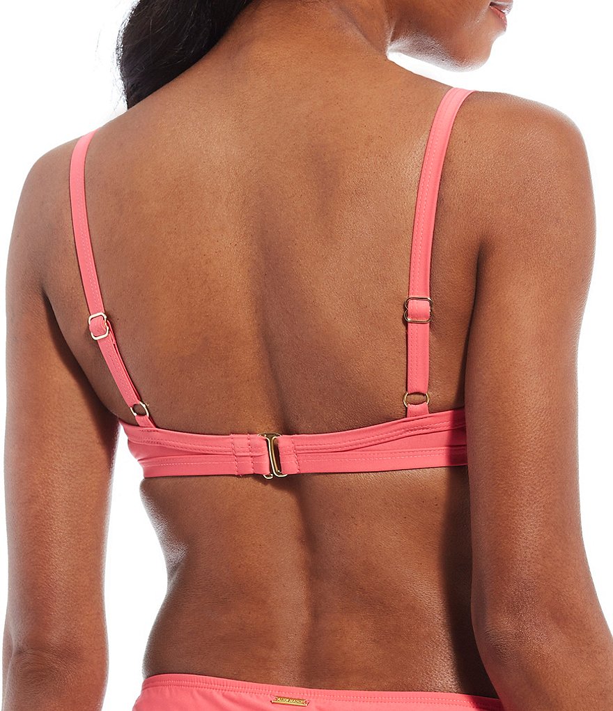 Becca by Rebecca Virtue Color Code Adela Shirred Back Scoop Front Hipster Swim Bottom