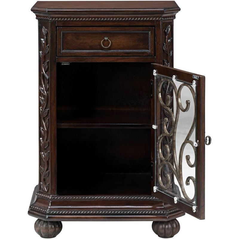 Kensington Hill Arriana 22 1/2" Wide Cherry Finish Accent Table