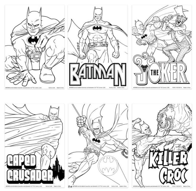 Innovative Designs DC Batman Activity Egg Craft Kit | Coloring Pages | Stickers | Markers | Crayons