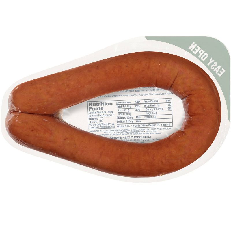 Hillshire Farm Beef Smoked Sausage Rope - 12oz