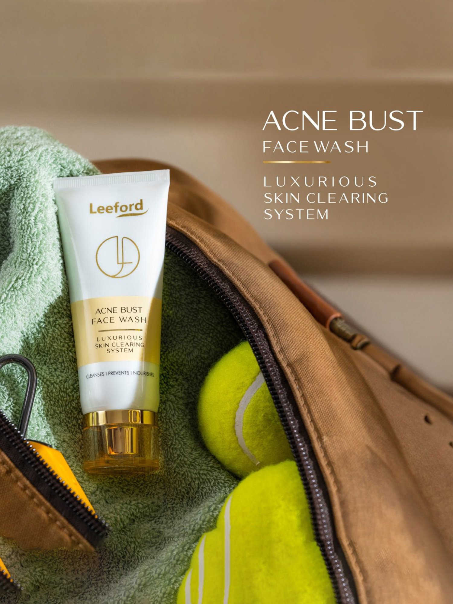 Leeford Acne Bust Face Wash - 50 gm