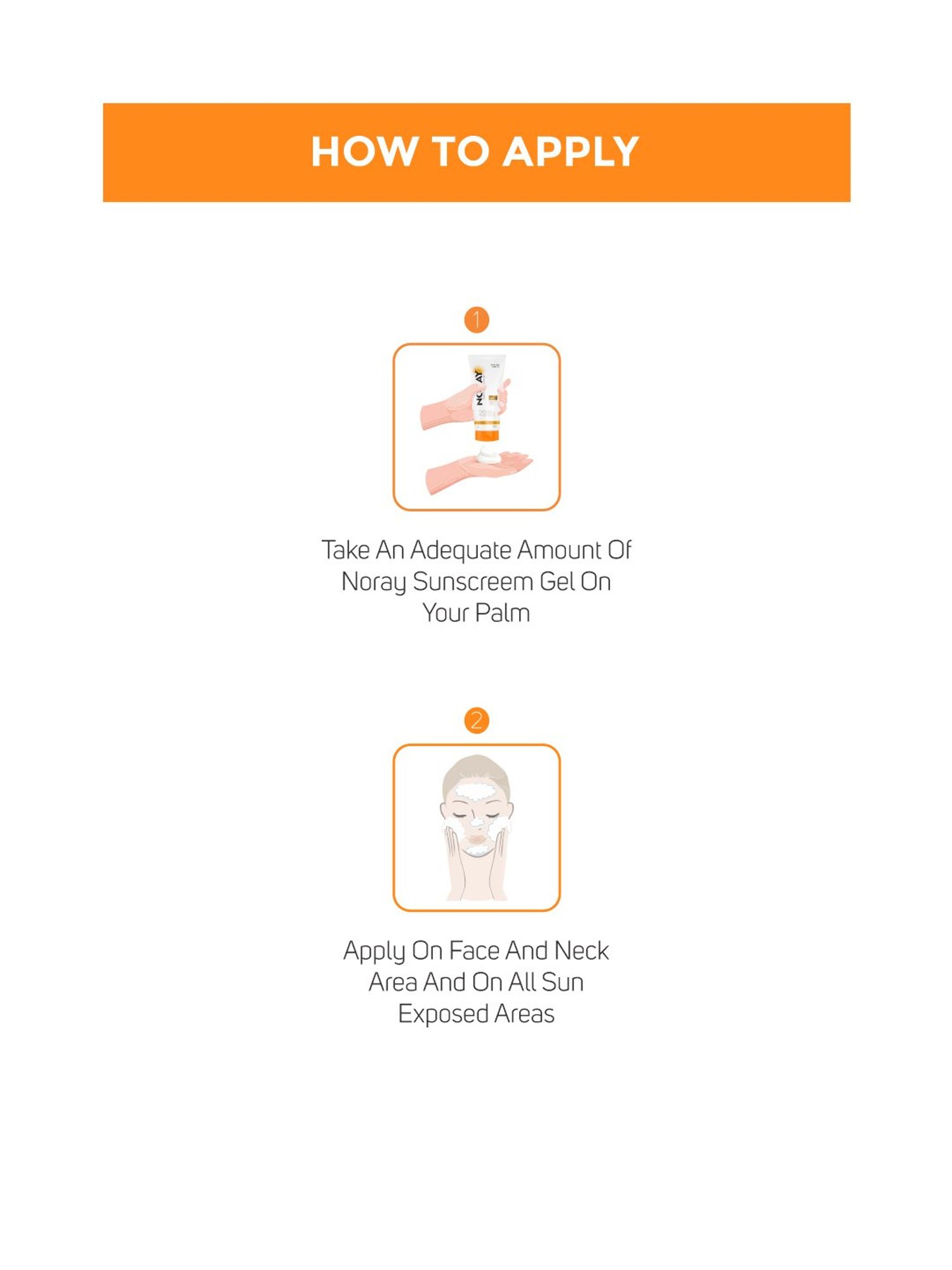 Noray Sunscreen Aquagel - 50 gm