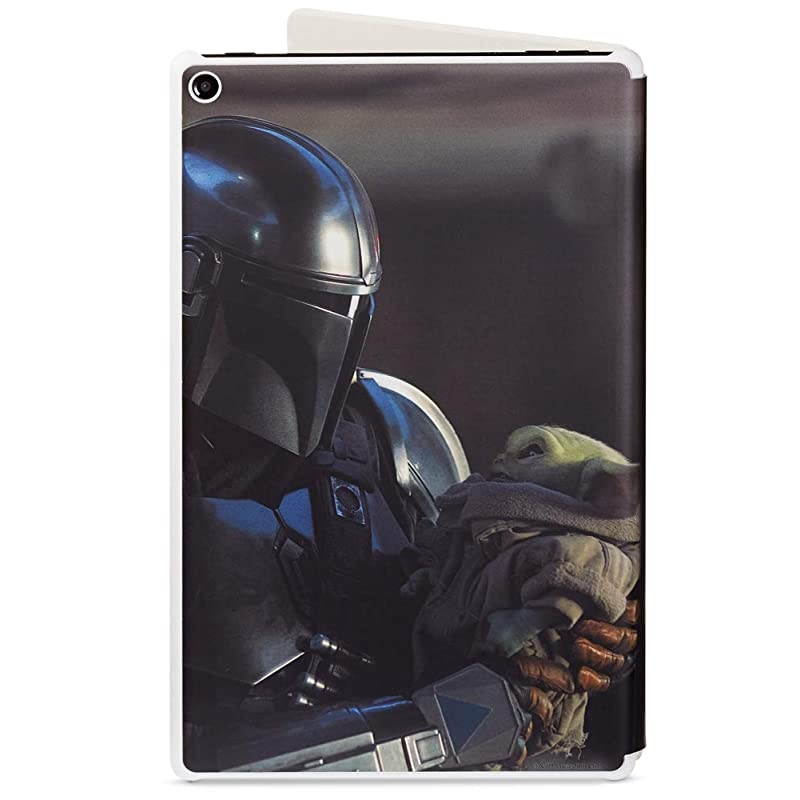 Fire HD 10 Tablet Case, Star Wars The Mandalorian The Child (only compatible with 2017 and 2019 releases)