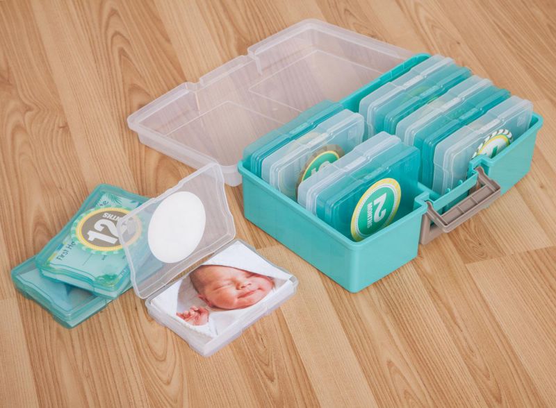 Home Office Desktop Wooden Trapezium Design Storage Romote Control Pen Holder