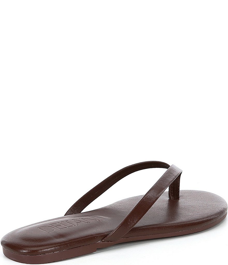 Deltan Hula Leather Thong Sandals