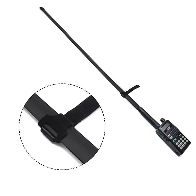 CS Tactical Foldable Antenna SMA Male 2M/70CM VHF/UHF 144/430Mhz Portable Antenna for BF-UV3R YAESU VX-1R VX-2R VX-3R 2 Way Radio