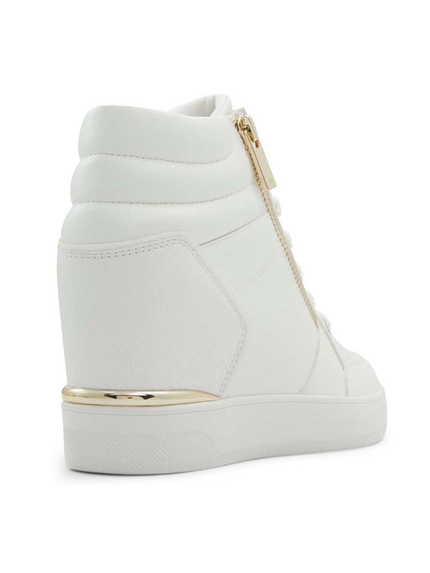 Aldo Women's Ereliclya White Ankle High Sneakers