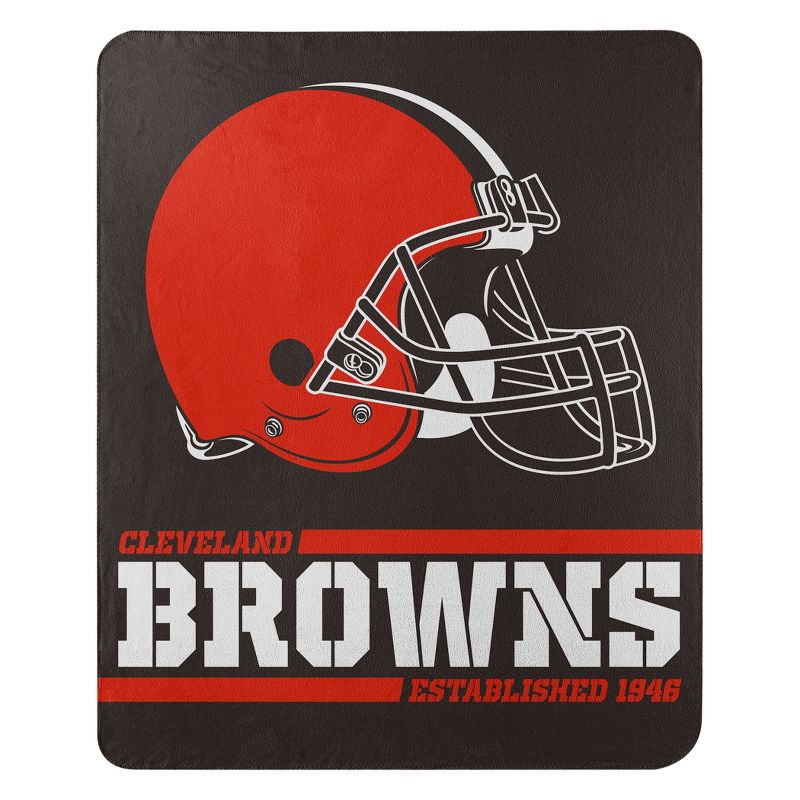 The Northwest Company Cleveland Browns Fleecee Throw , Brown