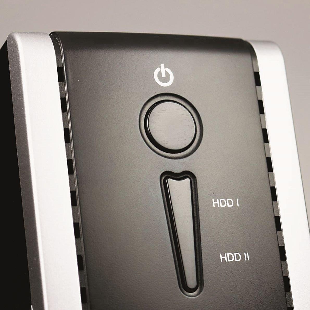 MH-3622RD-U3P 2.5  & 3.5  SATA to USB 3.0 Dual Bay RAID Storage Center