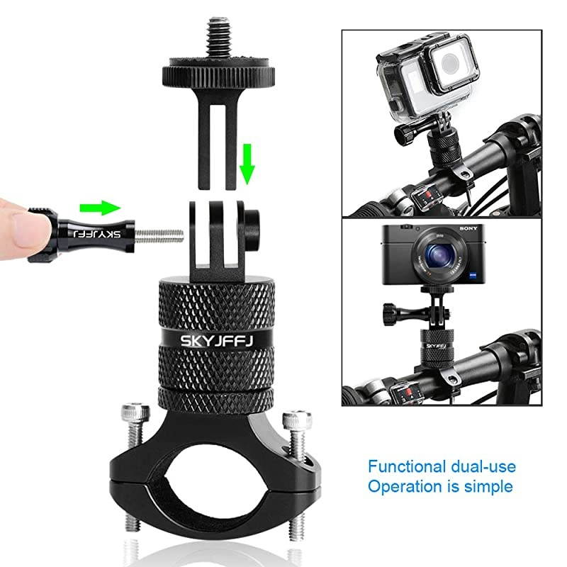 Bike Mount Compatible Action Gopro Hero 8765 OSMO Sports Geekpro Xiaomi Yi Action s