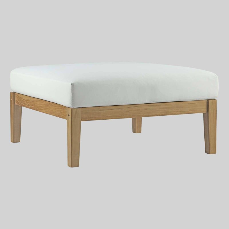 Mirabelle Outdoor Ottoman - Gold - Adore Decor