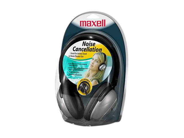 Maxell HP/NC-II Circumaural Noise Cancellation Headphone