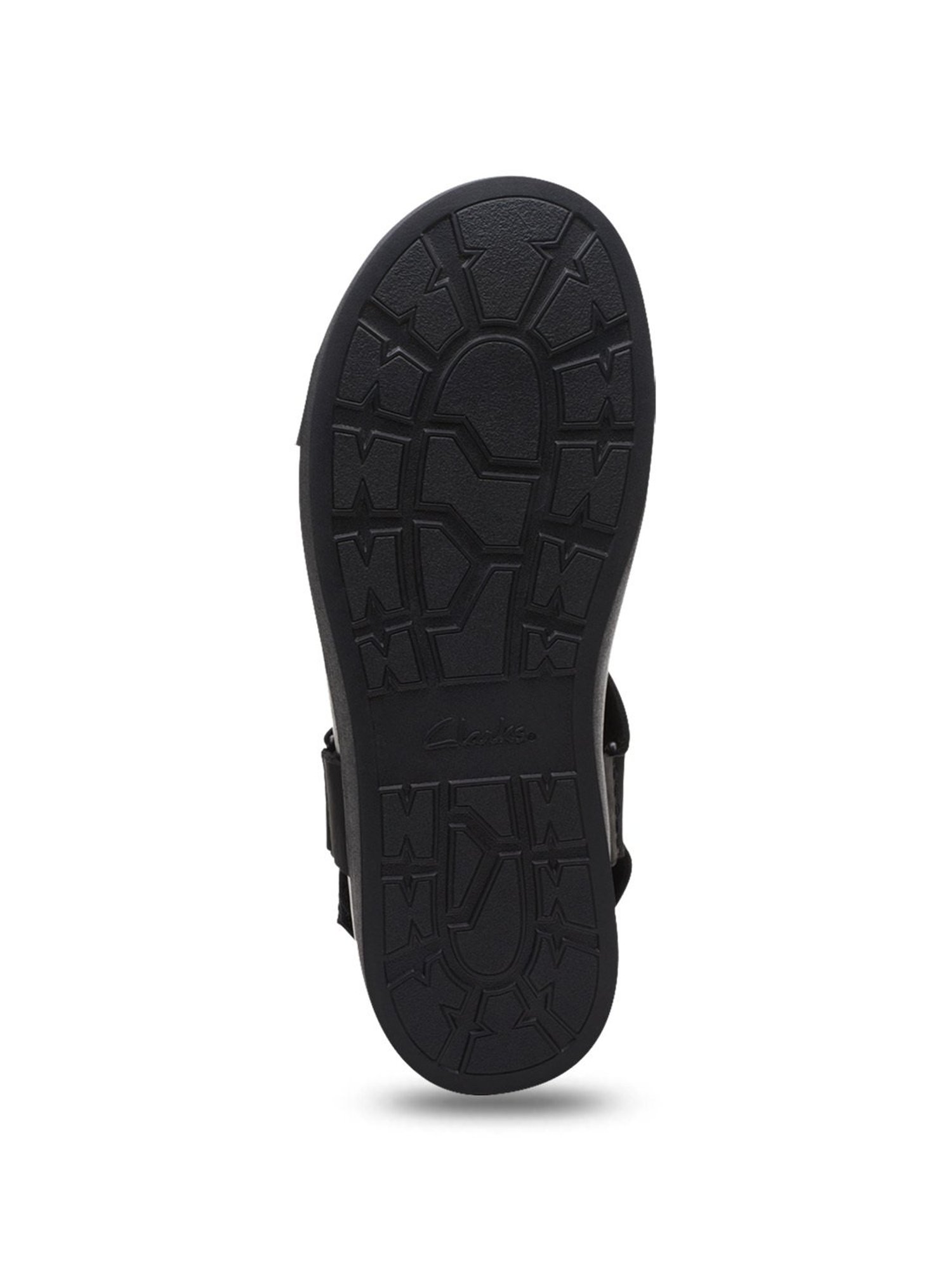 Clarks Men's Sunder Range Black Floater Sandals