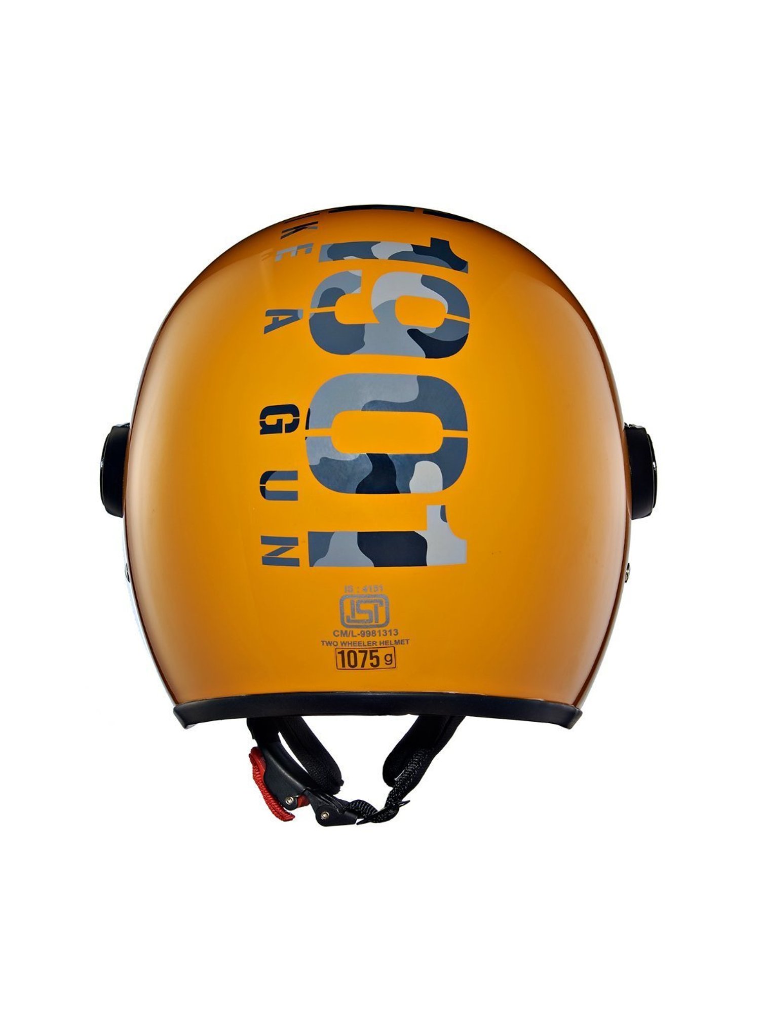 Royal Enfield Mustard Camo Coopter Camo MLG Open Face Helmet - XL