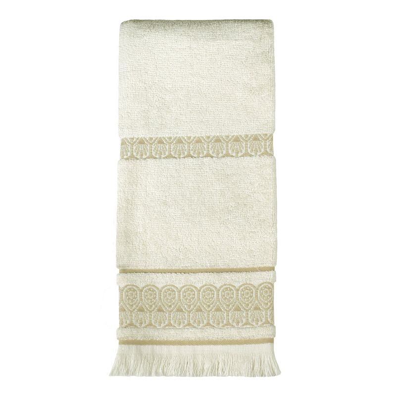 Saturday Knight Ltd Elephant Walk High Quality Stylish Easily Fit & Durable Everyday Use Hand Towel 16x25" - Natural