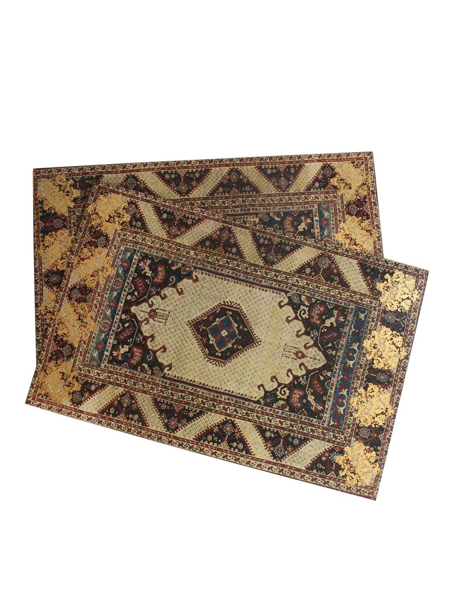 Karo Amrapali Multicolour Wooden Placemats - Set of 6