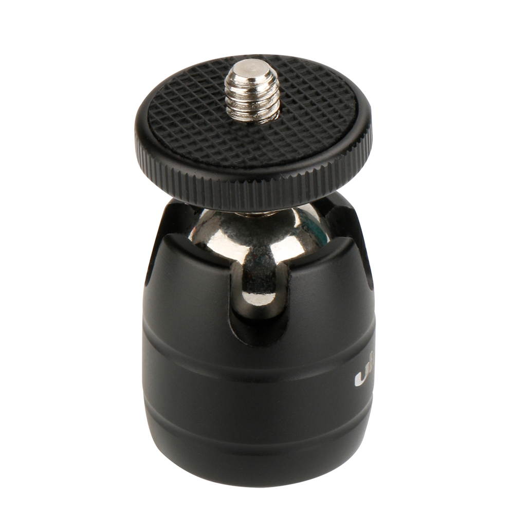 Mini Metal Ball Head 1/4 Screw Mount 360&deg;Rotatable Ballhead Tripod Accessory for Camera