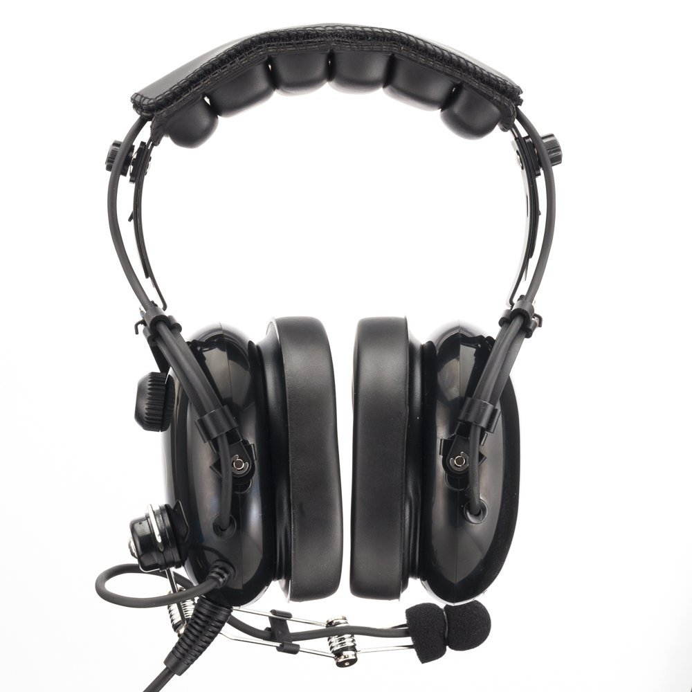 KORE AVIATION P1 Series PNR Pilot Aviation Headset - Black