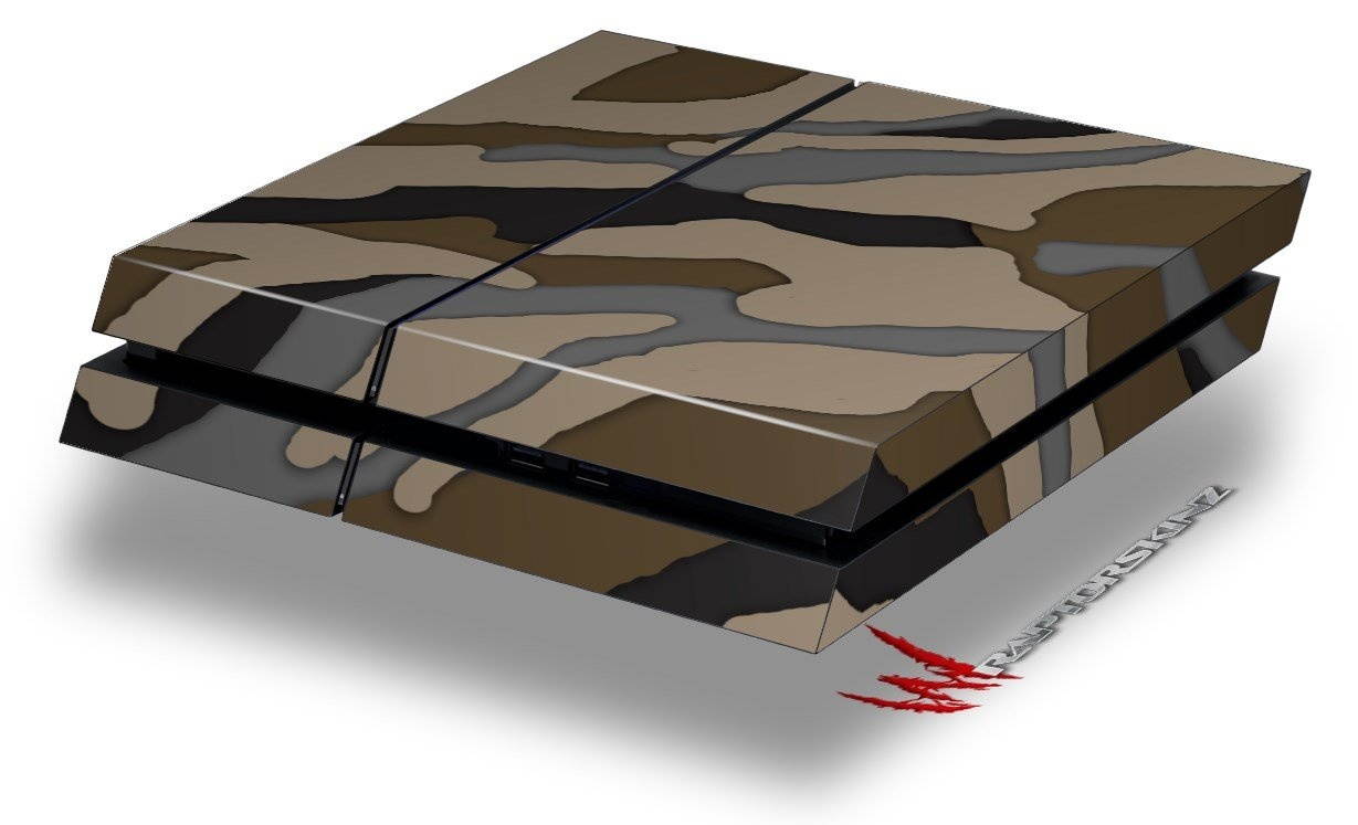 Camouflage Brown - Decal Style Skin fits original PS4 Gaming Console
