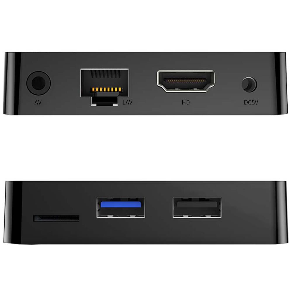 Beelink GT1 MINI TV Box with Voice Remote Amlogic S905X2 / Android 8.1 /  2.4G + 5.8G WiFi / 1000Mbps / USB3.0 / BT4.0 / Support 4K H.265