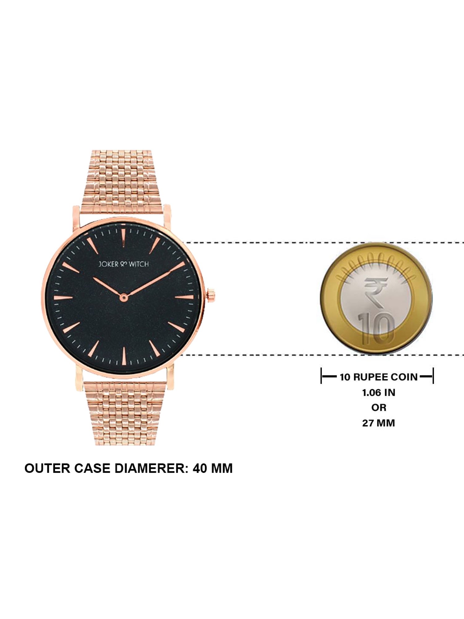 Joker & WItch JWLT458 Analog Watch for Women With Ring, Bracelet