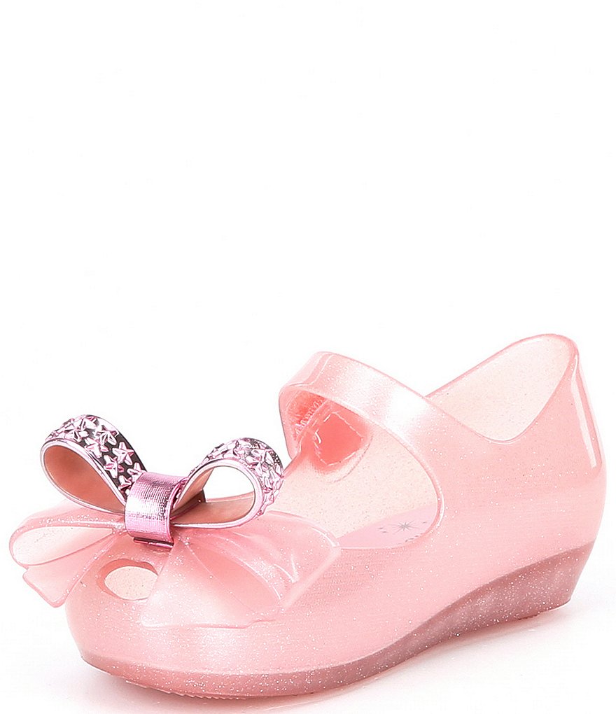 Dr. Martens Girl's 1460 Side-Zip Glitter Boots (Infant)