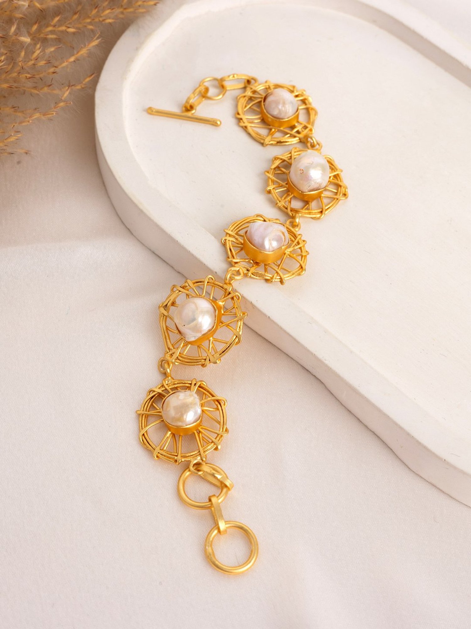 Perfectly Average Remi Jali Cuff Bracelet