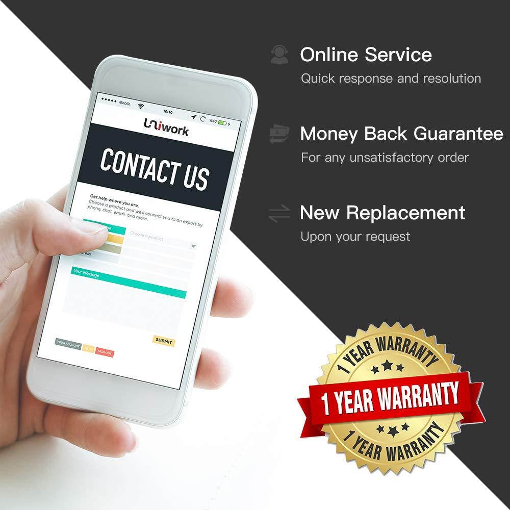 Uniwork Compatible Toner Cartridge Replacement for HP 78A CE278A use for Laserjet Pro P1606dn, M1536dnf, P1566, P1560, P1606, M1536 Printer (2 Black)