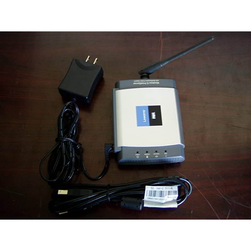 Cisco WPSM54G WirelessG Print Server with Multifunction Printer Support