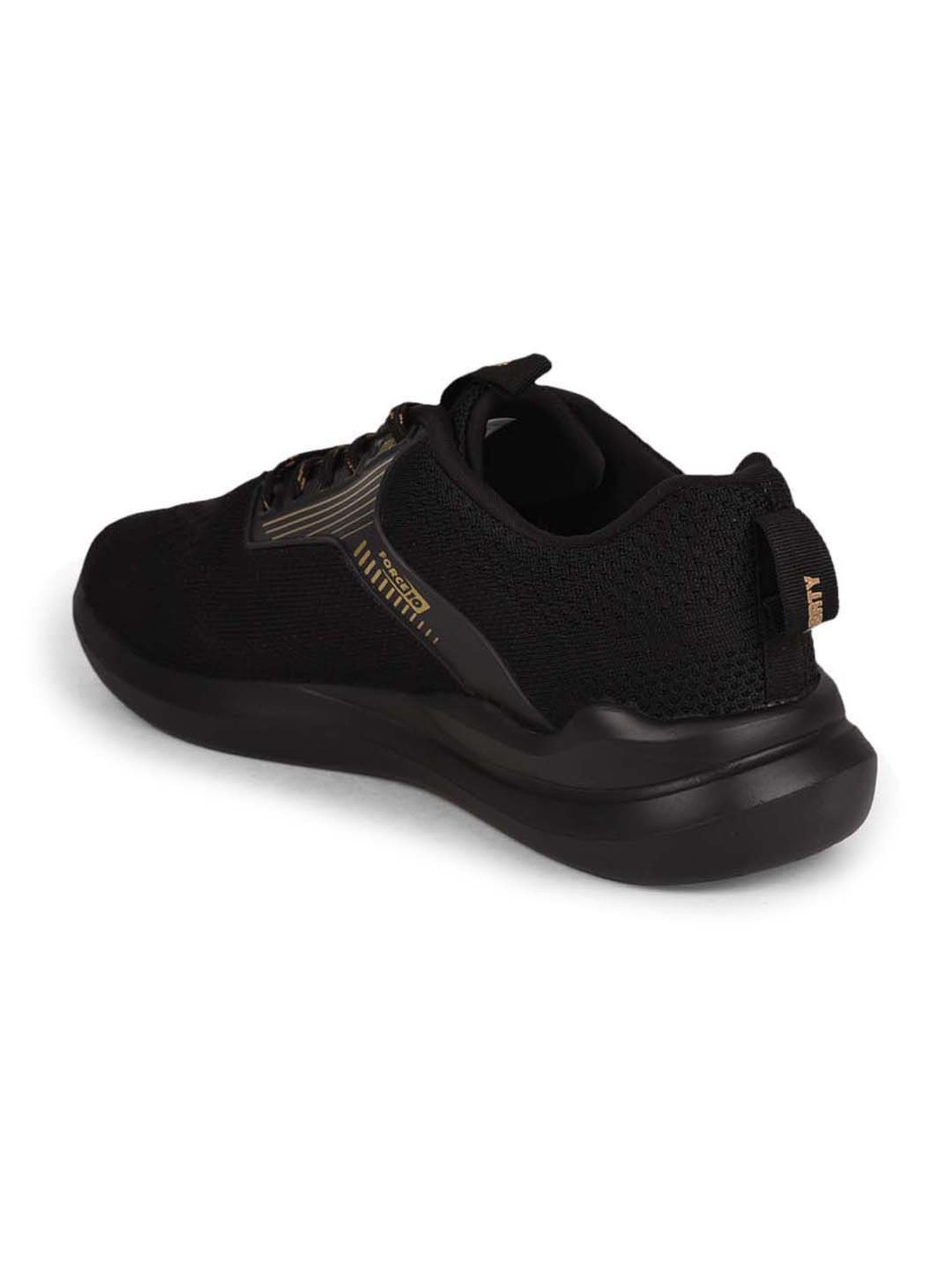 Force 10 by Liberty Men's Black Running Shoes