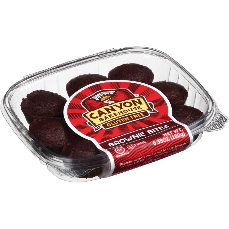 Canyon Bakehouse Gluten Free Brownie Bites - 6.35oz