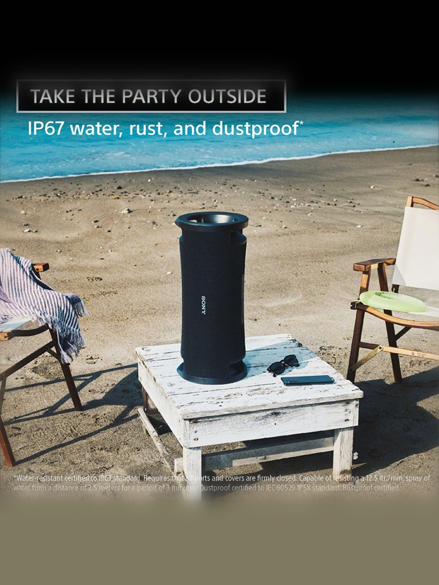 Sony New Launch ULT Field 7 Bluetooth Speaker with 30Hrs Battery (Black)