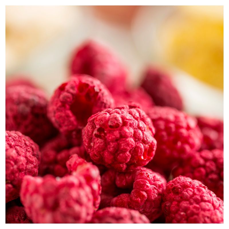 Augason Farms Gluten Free Freeze Dried Whole Raspberries - 8oz