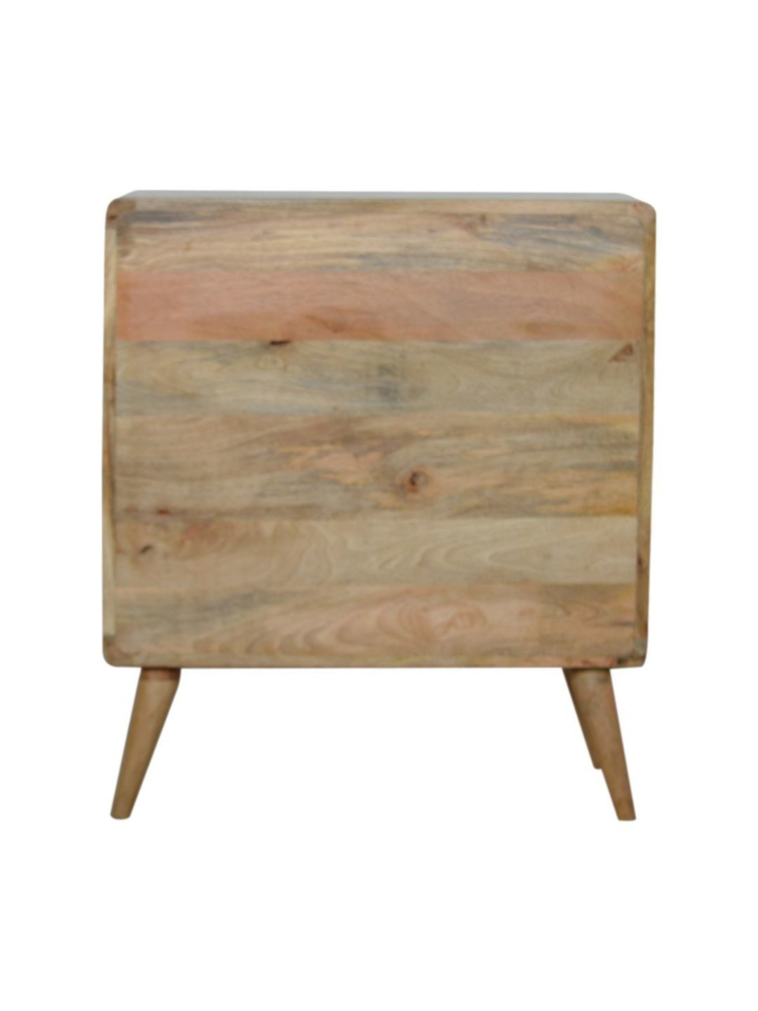 Artisan Furniture Brown Curved Oak-ish Chest