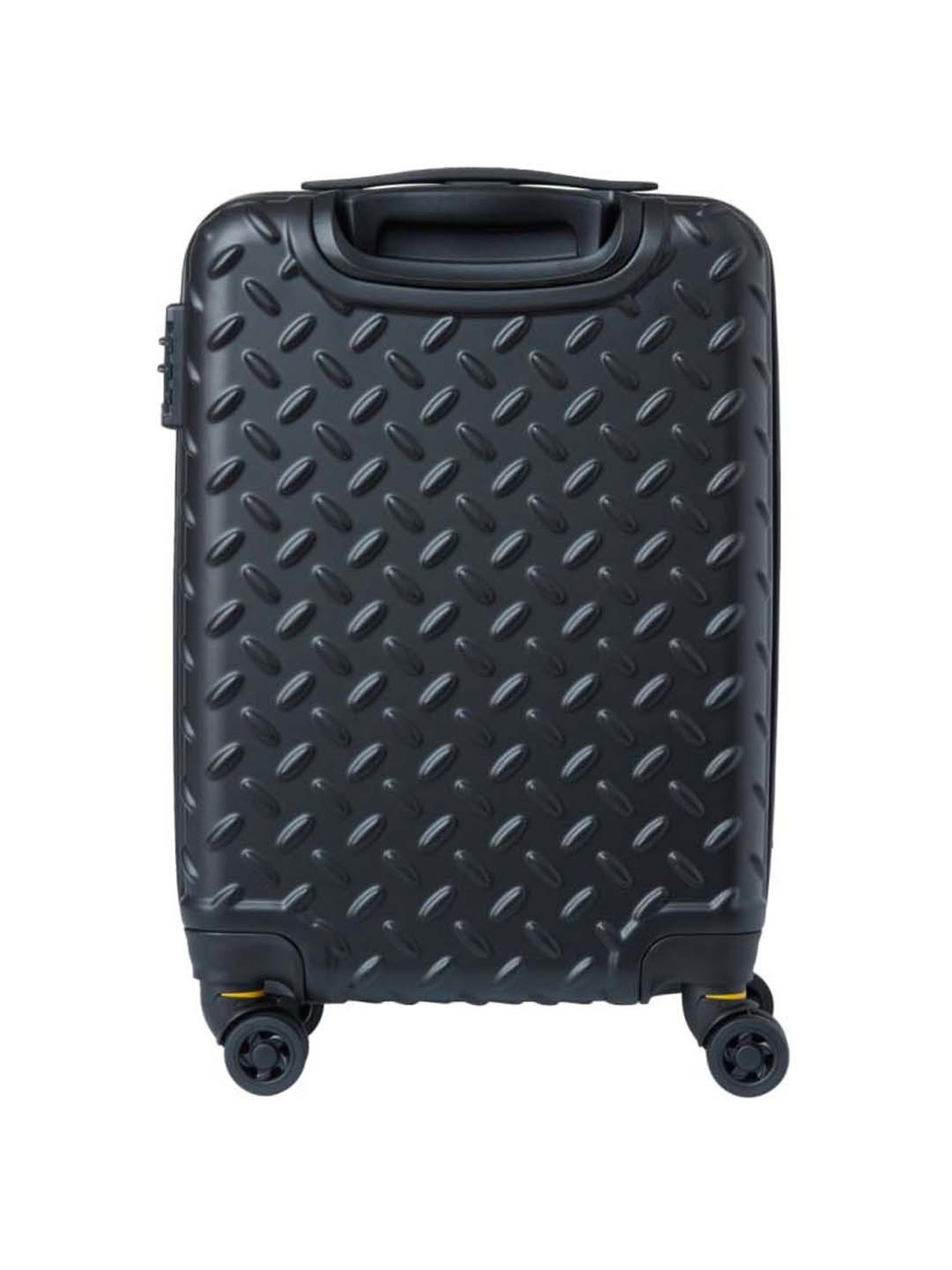 CAT Industrial Plate Black Small Hard Cabin Trolley - 20 Inch