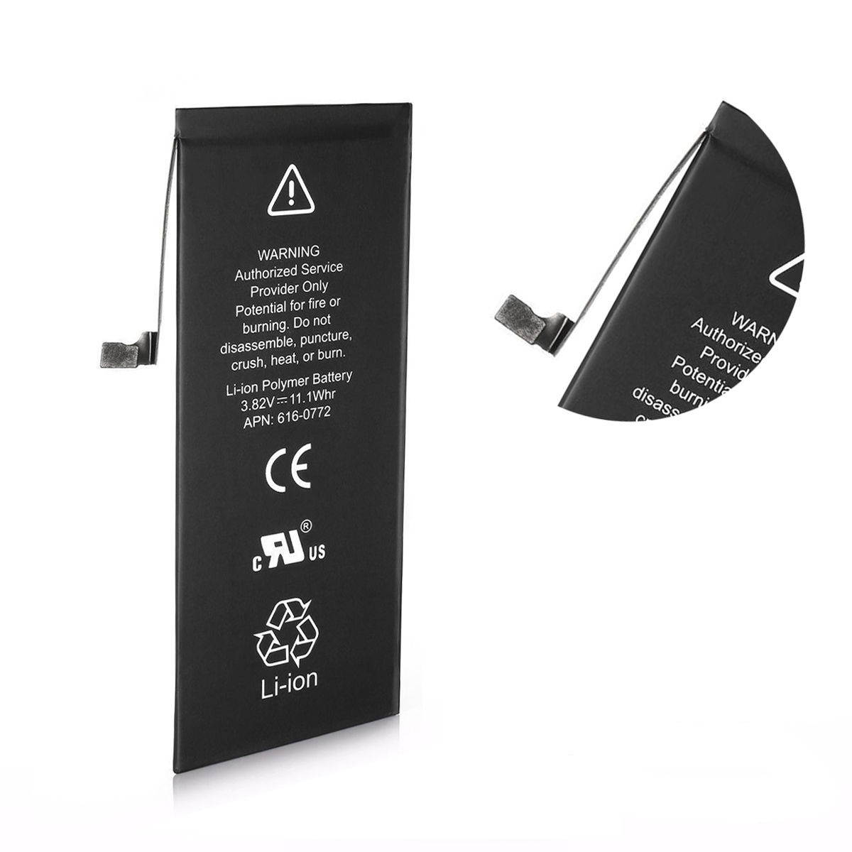 New 2915mAh Li-ion Internal Battery Replacement w/ Flex Cable for iPhone 6 Plus