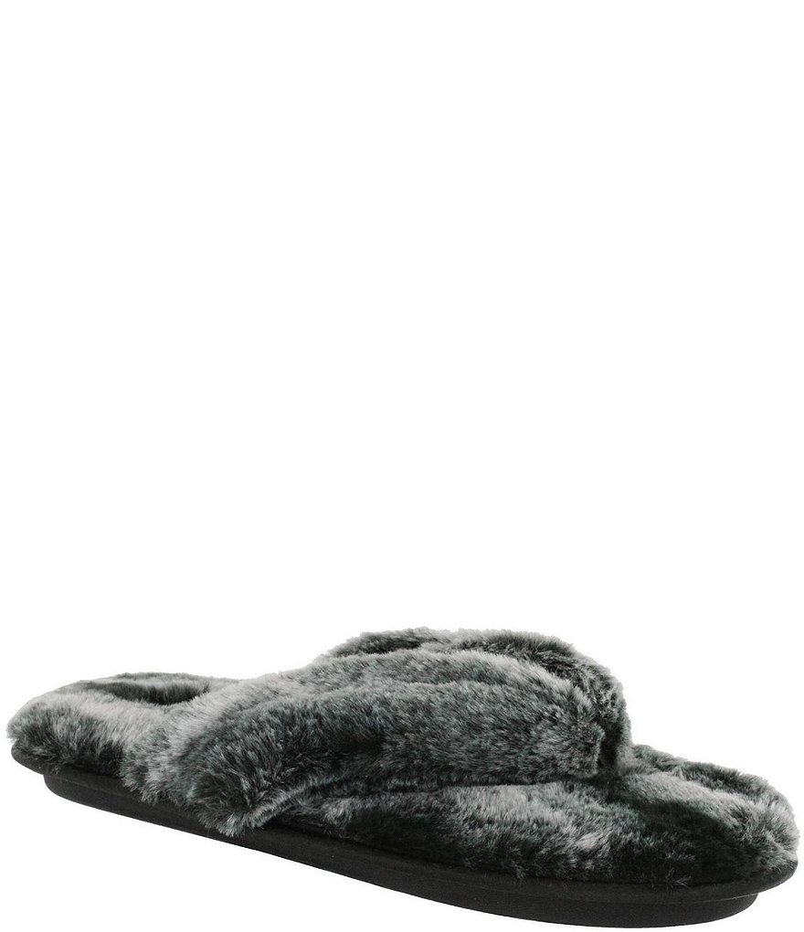 Cabernet Microfiber Terry Slippers