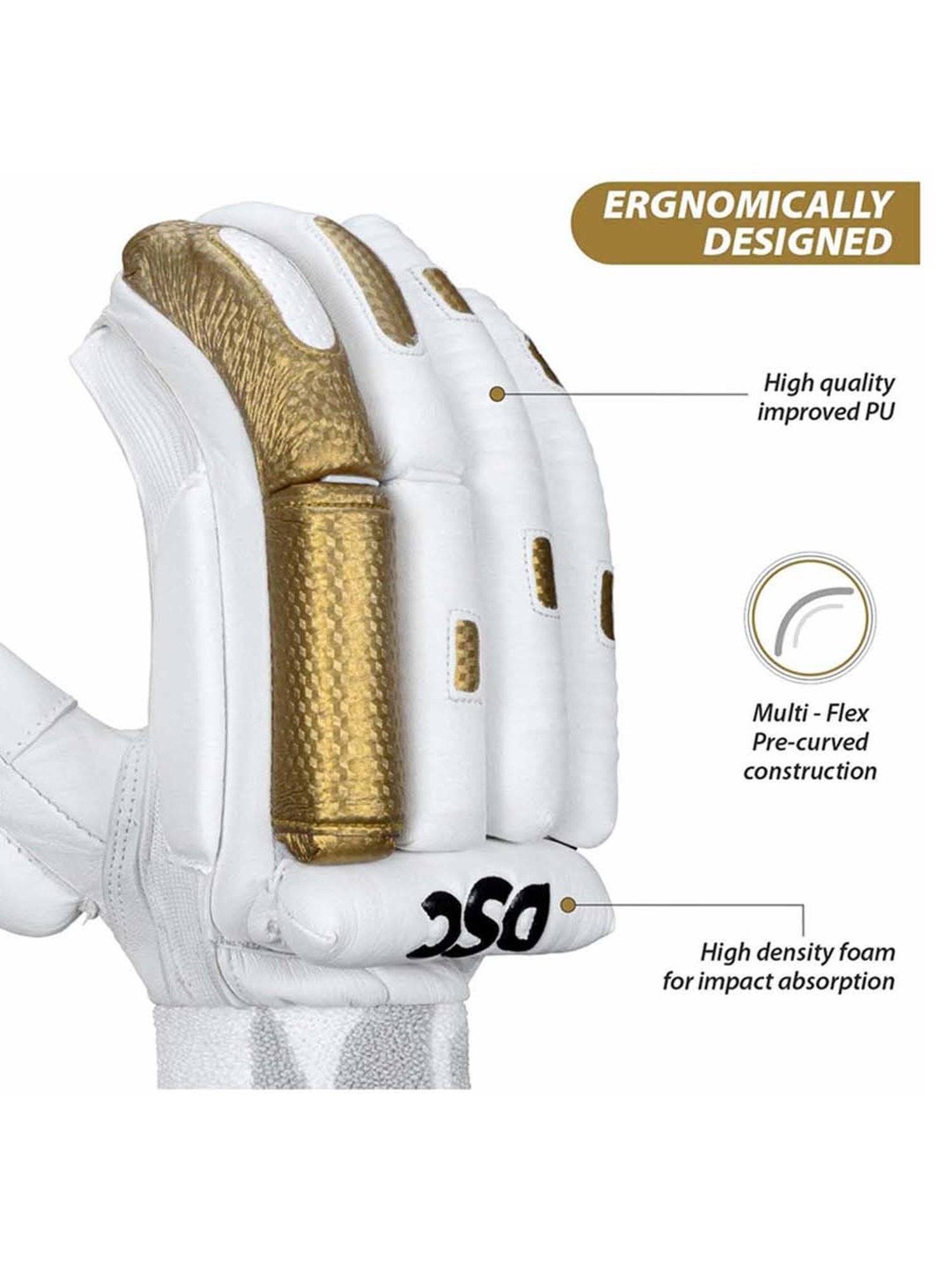 DSC Cricket Condor Surge 2.0 Batting Gloves Size - Youth