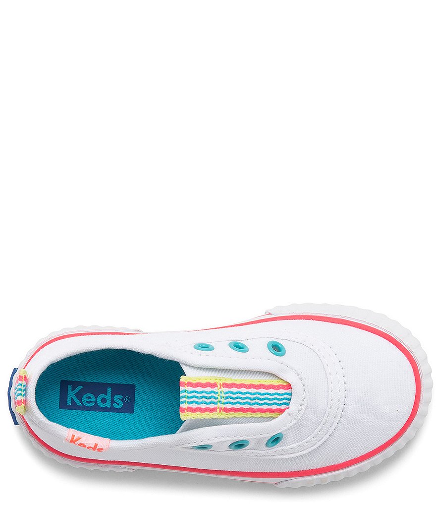 Keds Girls' Topkick Washable Canvas Slip-On Sneakers (Toddler)