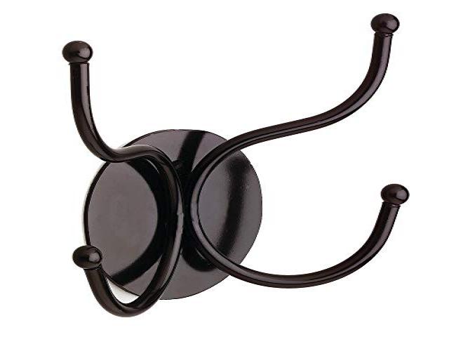 Contemporary Wall Garment Hooks (Black)