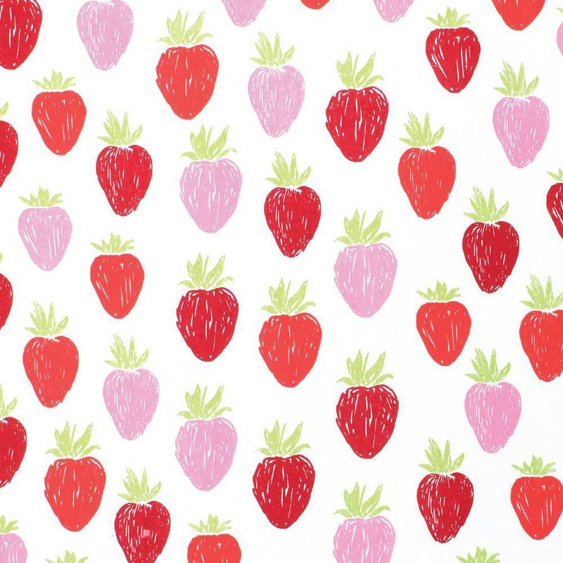 2pk Designer Strawberry Print Towel - MU Kitchen